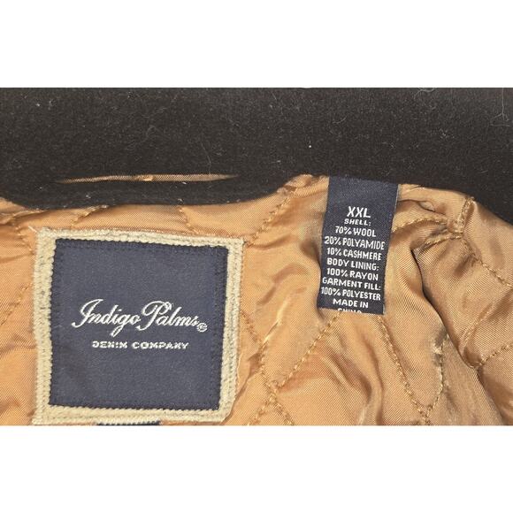 Indigo Palms Denim Co Wool Cashmere Blend Jacket XXL - Picture 4 of 4